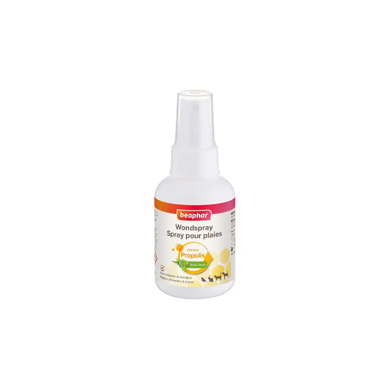 BEAPHAR, Spray pour plaies pour tous les animaux - 75ml - Réduction