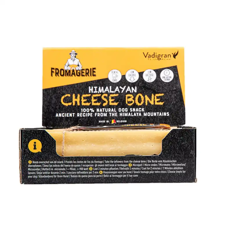 Satisfait ou remboursé | Vadigran Friandise pour chien à mâcher cheese bone 70g M