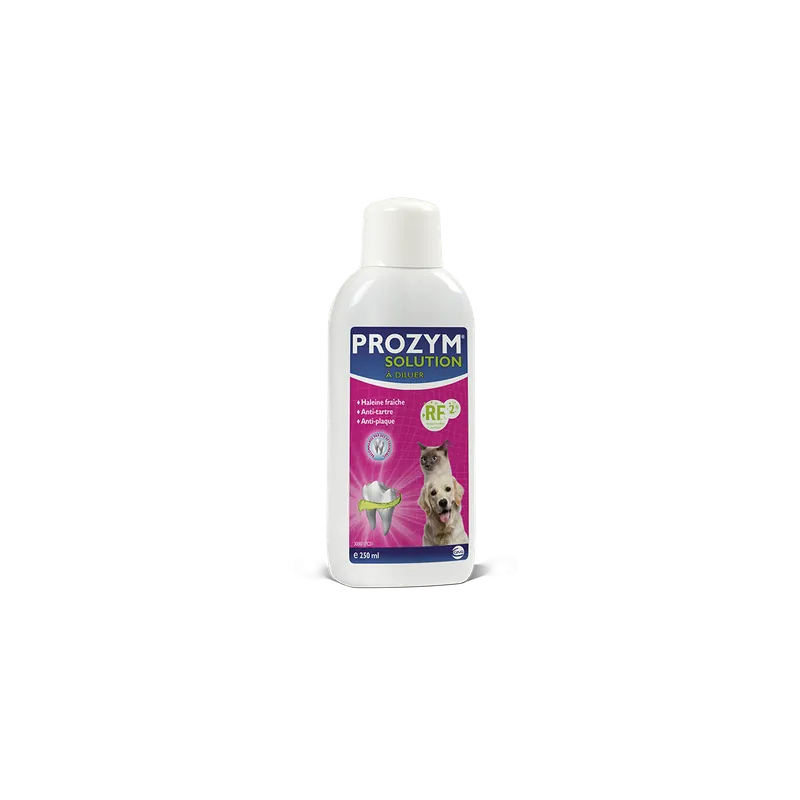 Prozym solution buvable anti-tartre pour chien et chat 250 ml | Offre spéciale
