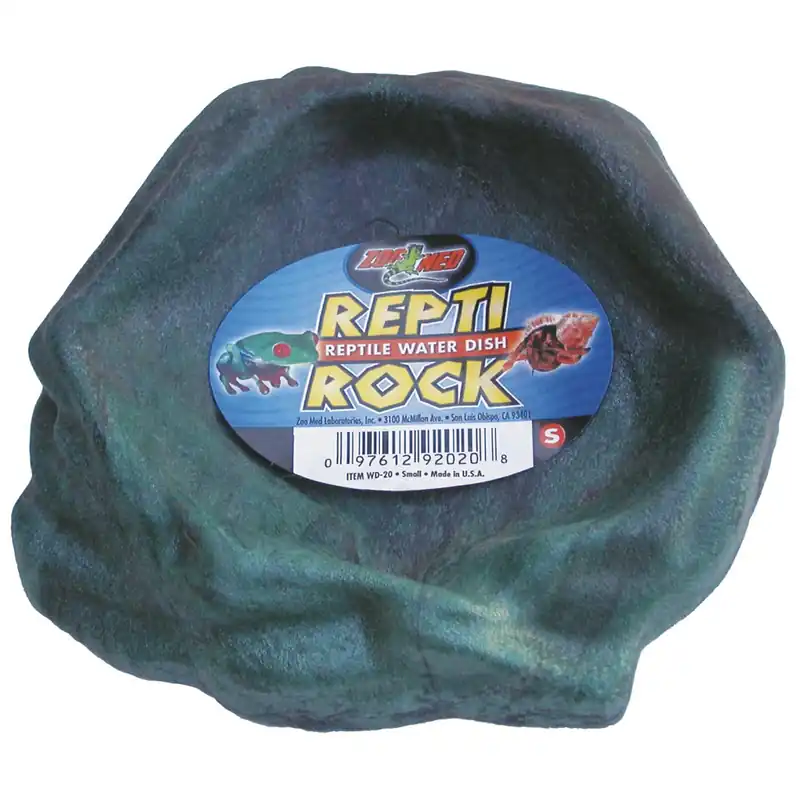 Prix usine | Bol d‘eau Zoomed ReptiRock petit imitation roche pour reptile