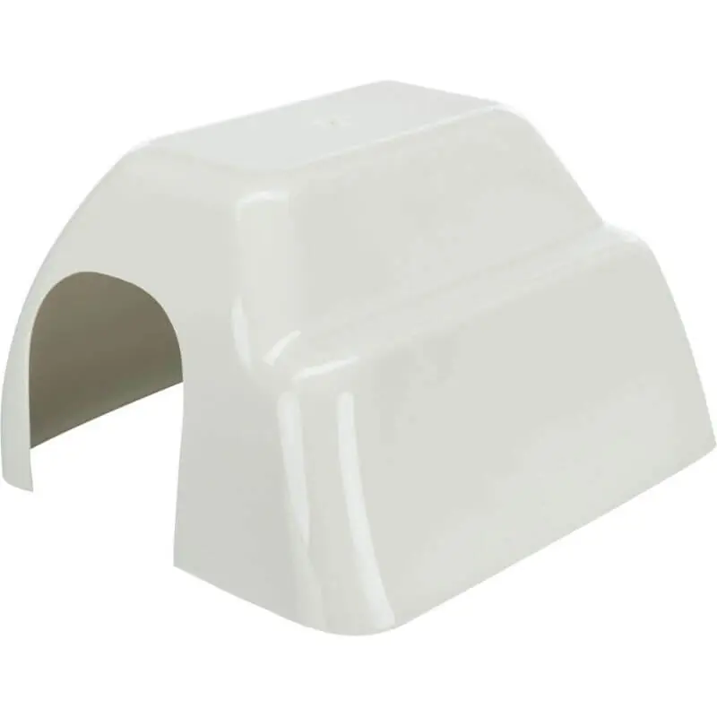 Maison, lapins nains, en plastique, 29 × 19 × 33 cm - Prix promo