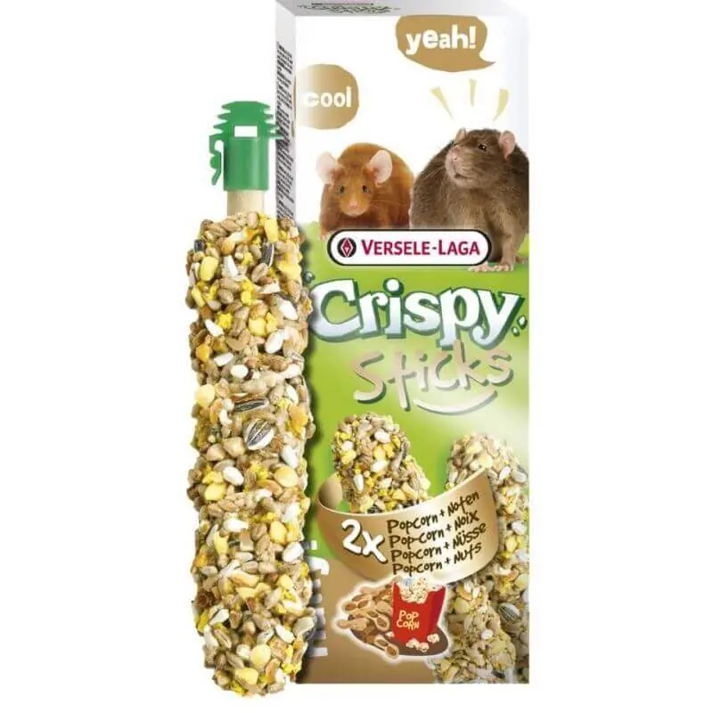 Achetez maintenant - Crispy Sticks Rats-Souris Popcorn & Noix - 2 pièces 110g