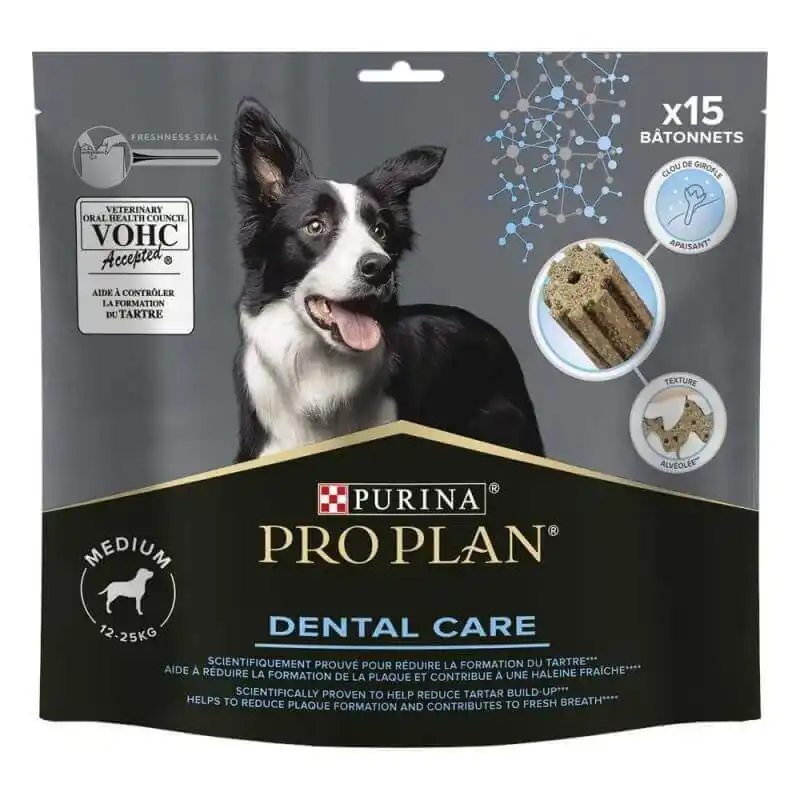 Pro Plan Chien Medium Expert Care Nutrition Dental Care 345g - Prix avantageux