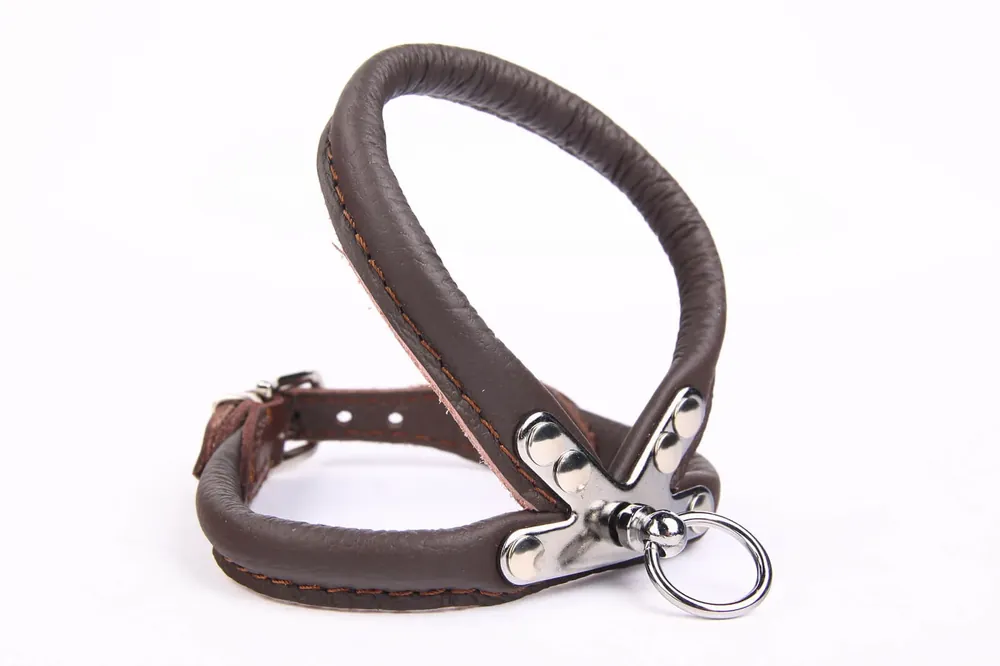 Produit tendance | Yogipet - Harnais Cuir pour Chien - Marron