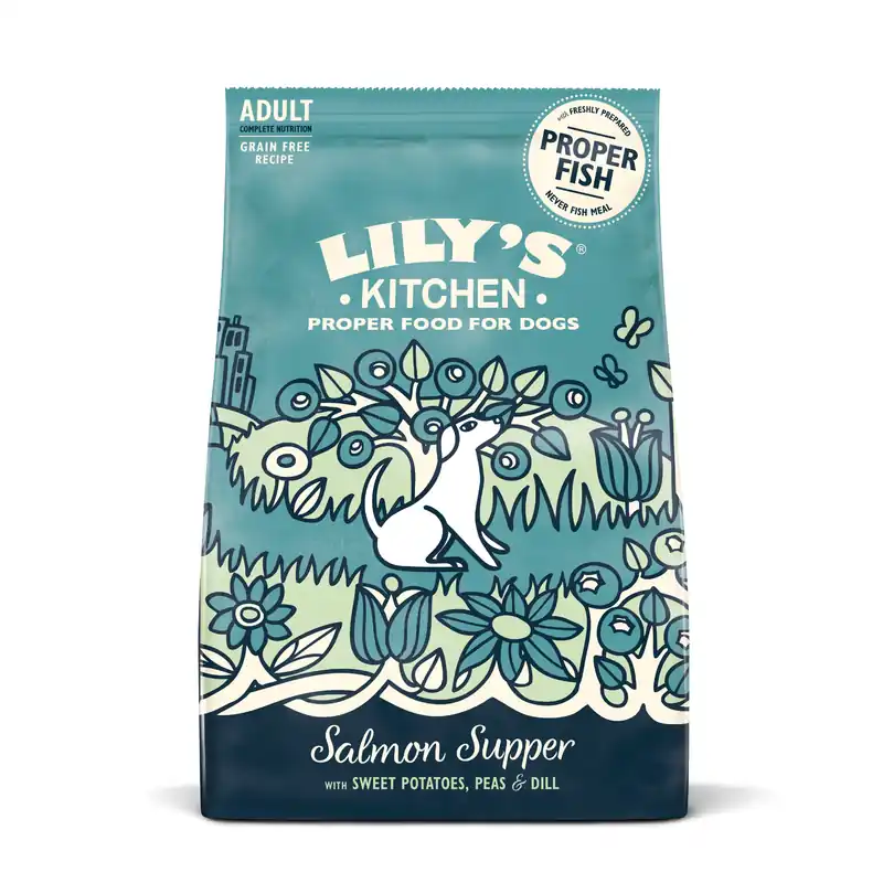 Lily‘s Kitchen - Croquettes sans Céréales Saumon et Patates Douces pour Chien Adulte - 2,5Kg - Derniers articles