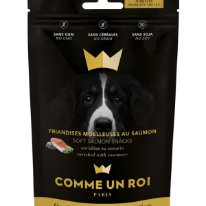 Comme Un Roi - Friandises Mobility au Saumon et Romarin pour Chien - 100g - Haute qualité