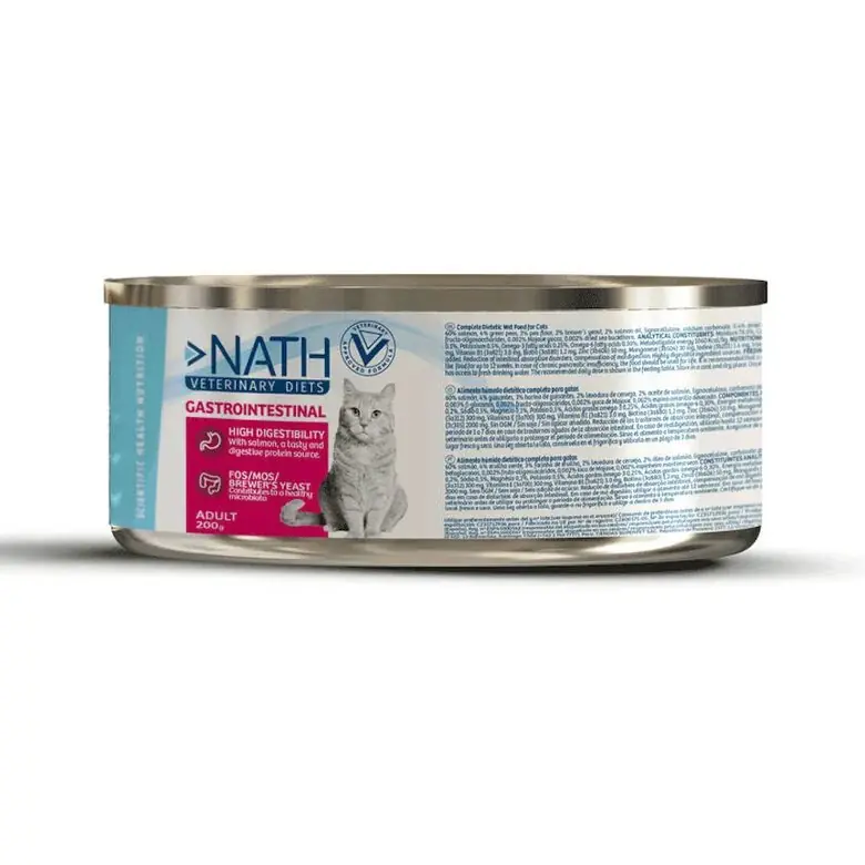 Préféré des clients | Nath Veterinary Diet - Aliment humide Gastro Intestinal pour Chat - 200G