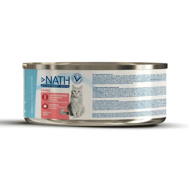 Offre bientôt terminée | Nath Veterinary Diet - Aliment humide Renal pour Chat - 200G