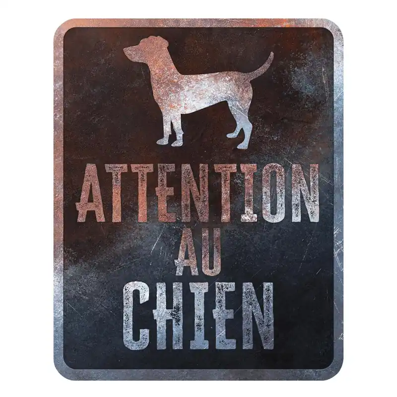Derniers jours | D&D - Panneau d‘avertissement Stafford Français - 25x20x03cm Multicolore