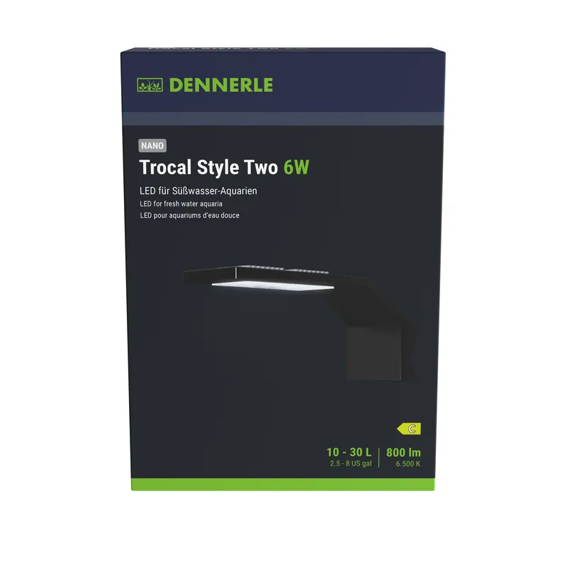 Dennerle - Lampe LED à clipser Trocal Style Two - 6W | Prix bas