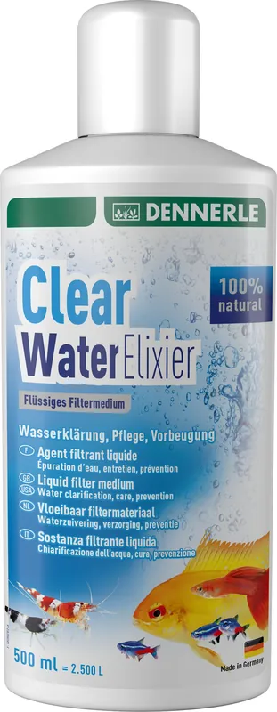 Dennerle - Agent Filtrant Clear Water Elixier - 500ml - Remise