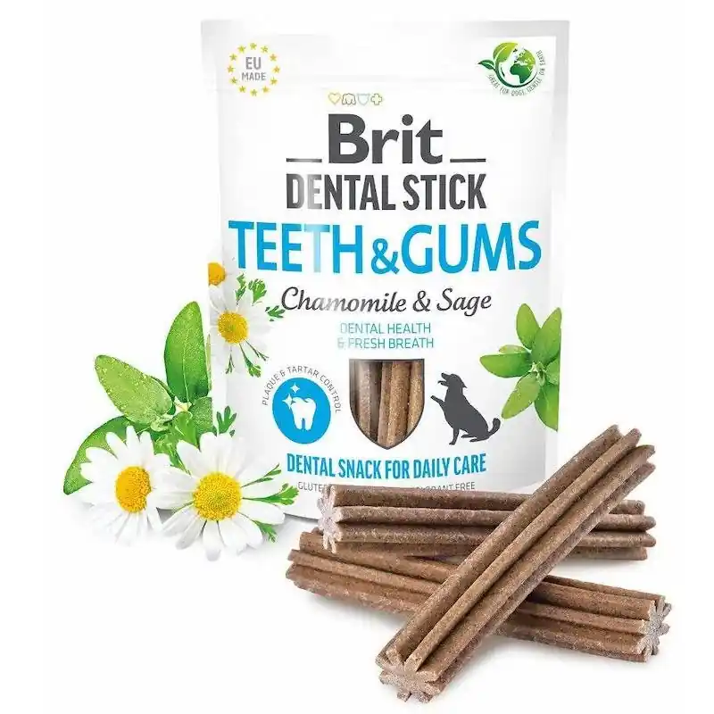 Incontournable - Brit - Friandises Dental Stick Dents et Gencives - 7pcs