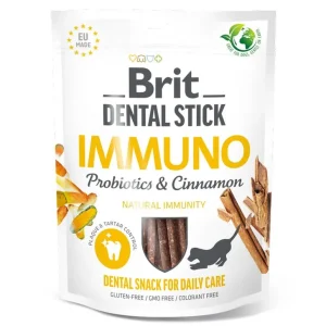 Prix imbattable - Brit - Friandises Dental Stick Imunno - 7pcs