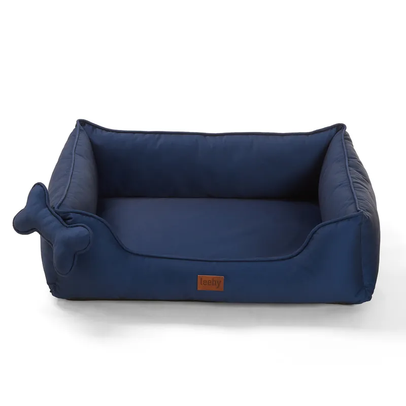 Nouveau en boutique - Leeby - Sofa Premium Bleu pour Chien