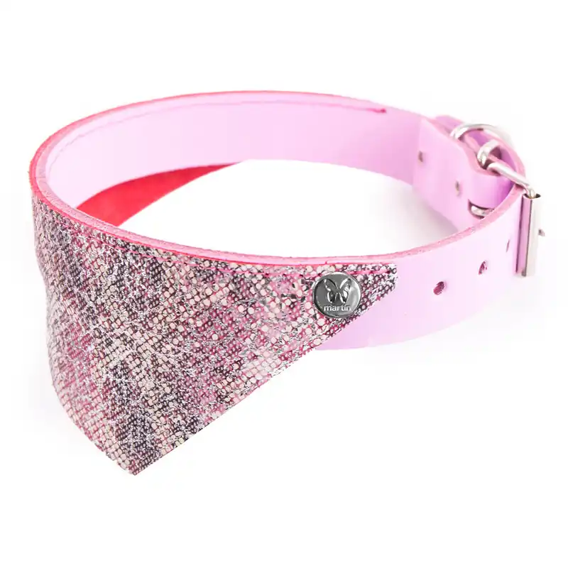 Bon plan | Martin Sellier - Collier Bandana Malibu Rose pour Chiens