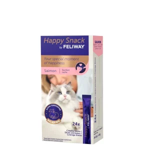 Feliway - Friandises en Stick Happy Snack au Saumon pour Chats | Envoi rapide