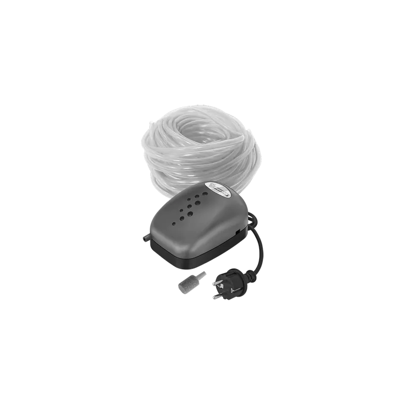 Qualité supérieure - Superfish Pond Air Kit Mini - Kit d‘aération pour étang complet avec pompe à air, tube et pierre poreuse