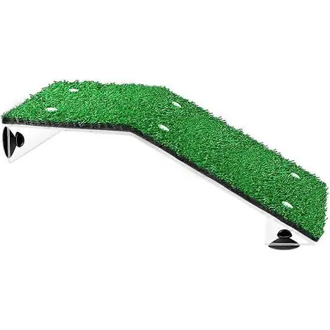 Rampe d‘accès pour tortues, plateforme de repos, échelle en herbe réaliste avec ventouses puissantes - grande - - Disponible maintenant