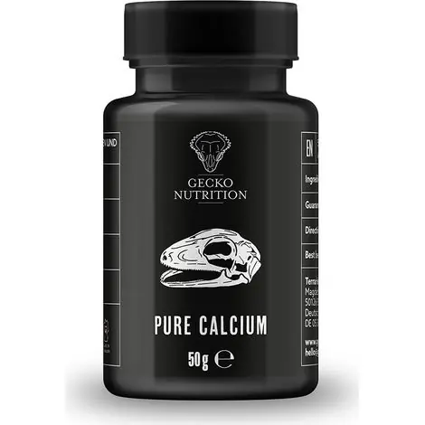 Gecko Nutrition Calcium pur - calcium pur 50 g | En stock