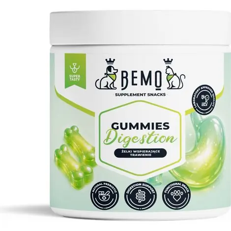 Bemo Gummies Digestion - gommes complémentaires pour soutenir le système digestif des chiens et des chats | Ajoutez au panier