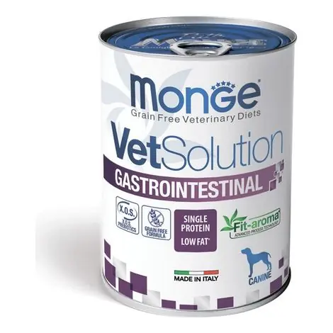 Quantité limitée - Solution gastro-intestinale pour chien Monge Vet Solution 400 g