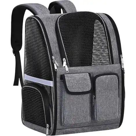 Nouveau produit - Sac à Dos pour Animal De Compagnie,Sac à Dos pour Chien Approuvé par Les Compagnies Aériennes