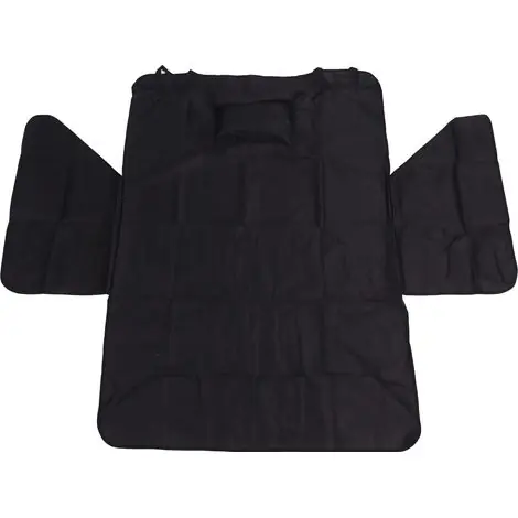 Couvercle de siège auto pour chien imperméable monocouche protection totale tapis d‘extension banquette arrière pour camions SUV noir 132x104x43cm | Très apprécié des clients