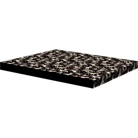 Plébiscité par les clients - Matelas pour chien XXL 110×80×5 cm - mousse, housse imperméable, motif « Bullterriers », Bertoni