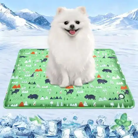 Bon plan - CCYKXATapis Rafraichissant Chien Chat, Tapis Rafraîchissant pour Chien et Chat,Tapis de Refroidissement pour Animaux, Coussin Rafraîchissant (30x40cm)