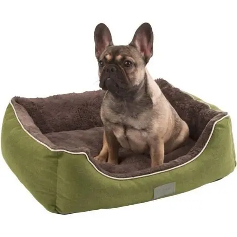Achetez dès maintenant - Panier - KERBL - Samuel - Gris/Gris foncé - 50 x 40 x 15 cm - Tissu respirant
