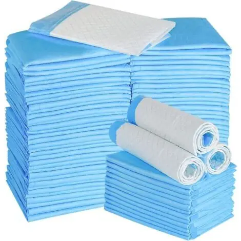 Nouvel arrivage - Lot de 100 Tapis Educateurs pour Chiens, 33 x 45 cm Couches Tapis de Dressage jetables pour Chiot,Super absorbants,Anti-odeurs,de dyk.