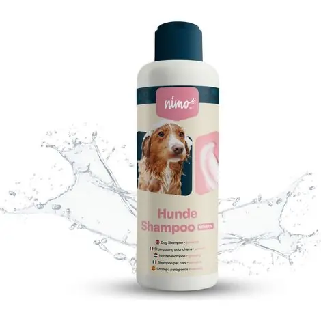 Offre exceptionnelle - nimo Shampooing pour chiens sensitif – sans parfum & pH neutre pour toutes les races - 0.25 l