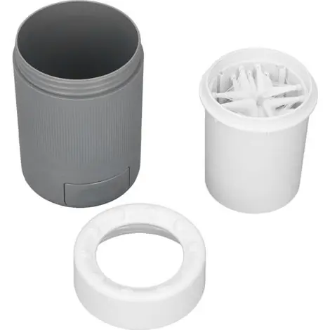 Nettoyeur de Pattes pour Chien et Chat, Tasse de Lavage Portable Semi-Automatique, Gris - Commandez dès aujourd'hui