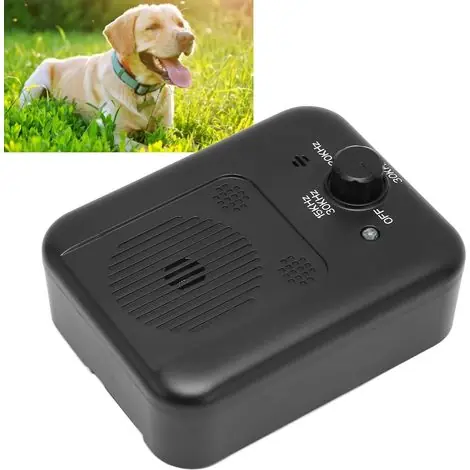 Automatic Ultrasonic Anti Bark Device for Dogs with 3 Portable Frequency Levels (Dog Bark Control Devices) | Produit tendance