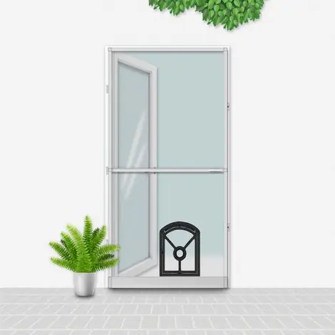 Chatière magnétique pour petits animaux – Résistante aux intempéries – Montage facile – S’adapte sur moustiquaires en toile fibre de verre – Confortex | Satisfait ou remboursé