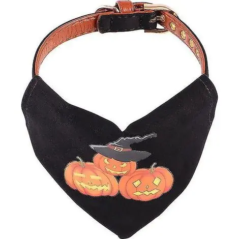 1 bavoir-collier pour chien, décoration d‘Halloween - Nouveau