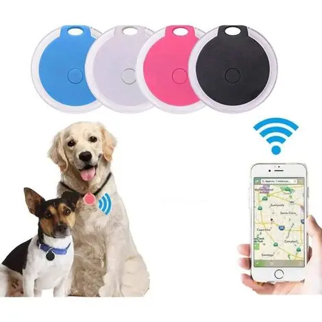 Traceur GPS Chien - Collier Anti-Perdu, Localisateur SOS Mini pour Animaux, Véhicules, Enfants, Navigation Extérieure | Derniers jours
