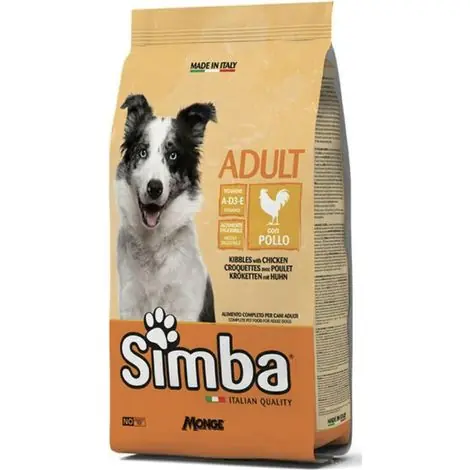 Coup de cœur des clients - CROCCHETTA CANE MONGE SIMBA 20 KG ADULT POLLO