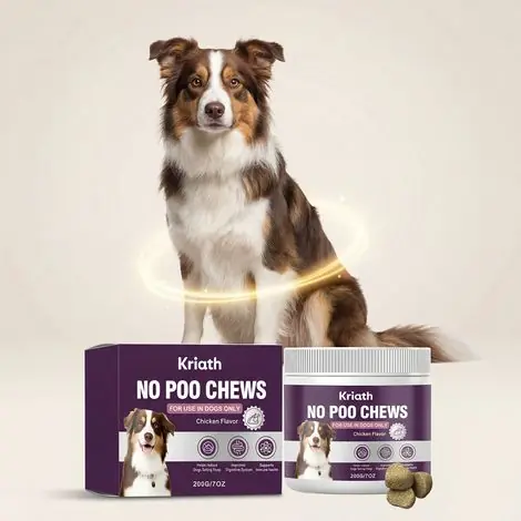 Comprimés à croquer pour chiens, complément alimentaire pour améliorer les habitudes alimentaires de votre chien, assurer sa nutrition et lui apporter un soutien général – 200 g -- AUTLEAD - Expédition express