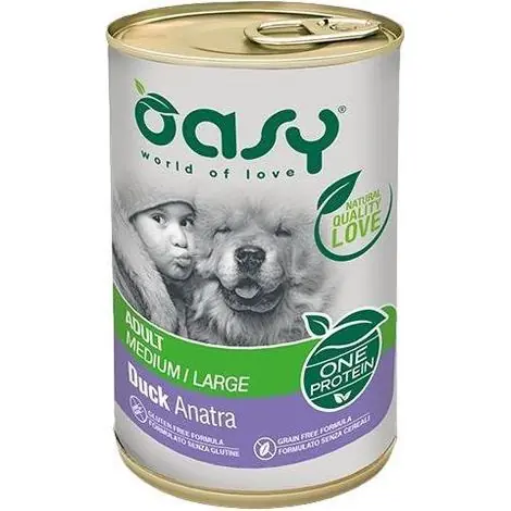 Plus que quelques unités - Oasis Une protéine Adulte - Kaczka 400g