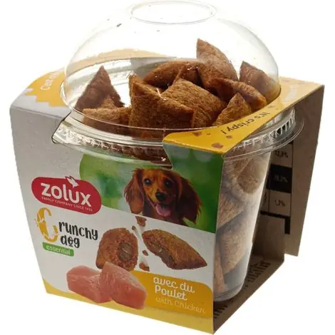 Profitez-en maintenant - Friandises Crunchy Dog Poulet 75 g pour chien - zolux