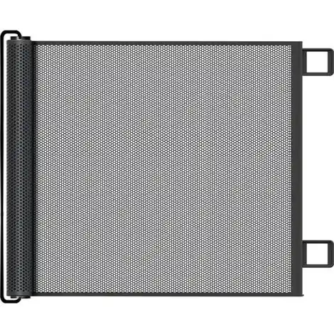Barrière rétractable pour bébé ou barrière pour chat en maille, 31 pouces de hauteur, extensible jusqu‘à 51 pouces de largeur, adaptée aux portes, escaliers, couloirs (31 pouces x 51 pouces) | Qualité supérieure