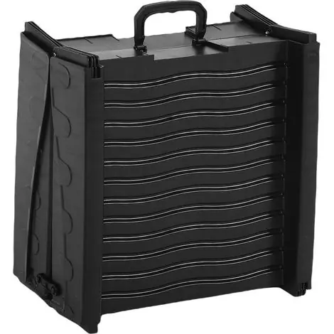 Dépêchez-vous - Rampe pour Voiture, Rampes d‘escalier Pliables pour Animaux de Compagnie, Rampe de Marche pour Chien d‘intérieur et ‘extérieur Portable pour Camion, SUV, Lit Haut et canapé, 59,45x15,35