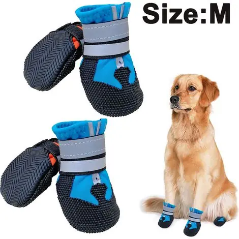 Bottes pour chiens imperméables pour chiens de petite, moyenne et grande taille, pour l‘extérieur | Nouveau