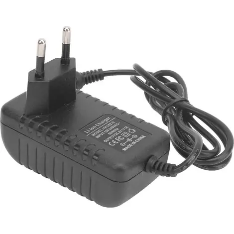 EU Plug 100240V 25.2V 1A Chargeur de batterie au lithium AC50/60HZ Adaptateur de charge ignifuge - Offre spéciale