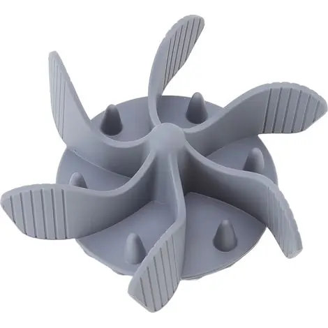 Prix cassé - Insert en silicone découpable pour gamelle anti-glouton, avec ventouses puissantes, compatible avec différentes gamelles pour chiens.