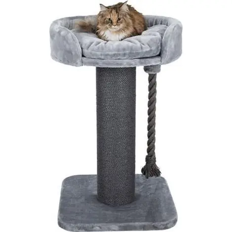 Satisfait ou remboursé | Arbre à chat XXL klara 100 cm, gris