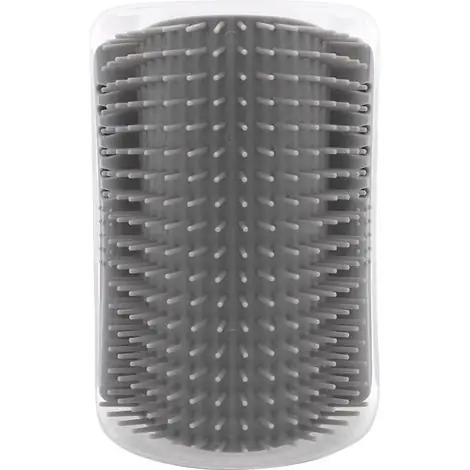 1PCS Gris Griffoir pour chat Brosse pour chat Brosse de massage pour montage d‘angle pour chats | Cette semaine uniquement