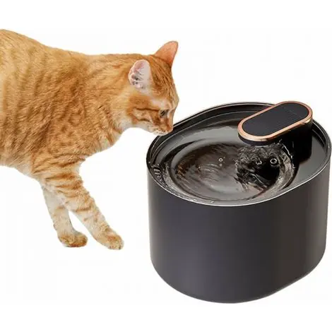 Économisez maintenant - Cyslmuk – Distributeur d‘eau automatique électrique pour animaux – Fontaine à eau silencieuse 3L – Matériaux de qualité alimentaire – Pour chats et petits chiens