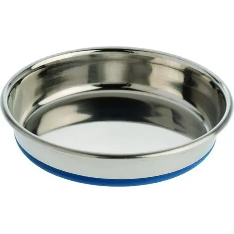 Offre exceptionnelle | Gamelle antidérapante en acier inoxydable (pour la nourriture ou l‘eau du chat) – facile à nettoyer.
